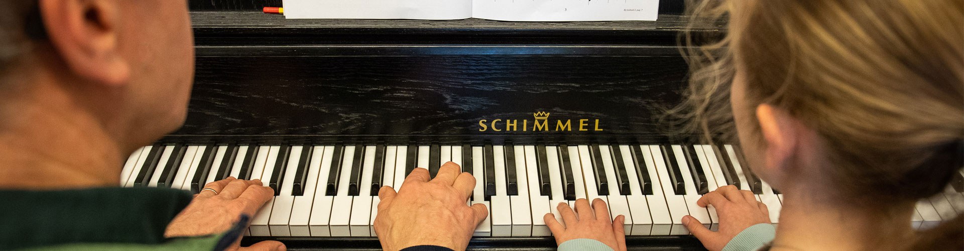 Pianoles via muziekschool Musicas
