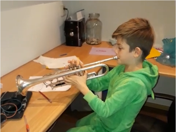 Wout en de trompetles Wout en de trompetles